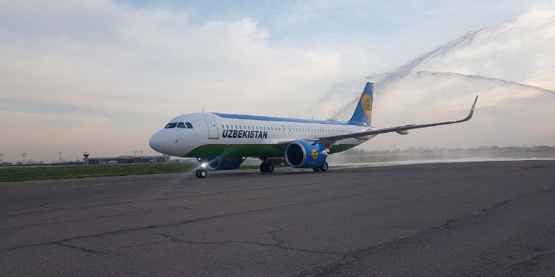  Airbus A320neo Uzbekistan Airways